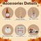 6PCS Thanksgiving Tiered Tray Decor Set for Home – Rustic Farmhouse Fall Tabletop Decorations with Pumpkin Wooden Signs for Shelf, Mantel, Fireplace, Office Desk & Autumn Centerpiece Display
